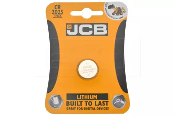 JCB CR2025, 3V - Lithium button cell battery, 1 stz