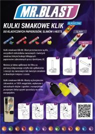 Kulki smakowe klik Mr. Blast - Liczi - 100 szt.
