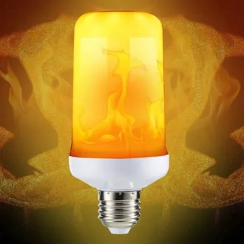 Żarówka LED z imitacją płomienia - uczyń swój dom bardziej przytulnym
