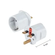 Adapter przejściówka na angielskie gniazdko
