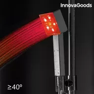Słuchawka prysznicowa eko LED z czujnikiem temperatury Square InnovaGoods