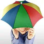  Parasol na głowę