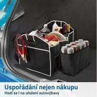 Organizer na zakupy do auta