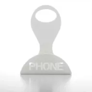 Uchwyt do telefonu podczas Ładowania - biały