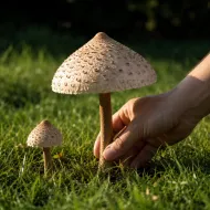 Grzybów – czubajka kania 