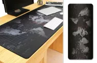 Podkładka na stół, biurko - mapa świata - 40 x 90 cm