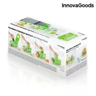 Nóż i tarka do warzyw 8w1 z przepisami InnovaGoods