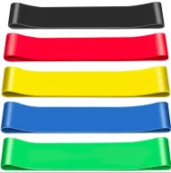 Zestaw treningowych gumek oporowych - 5 szt.