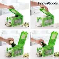 Nóż i tarka do warzyw 8w1 z przepisami InnovaGoods