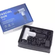 Wibracyjne urządzenie, pistolet do masażu  CY-801 - niebieski