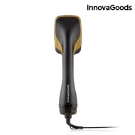Szczotka elektryczna do suszenia i wygładzania włosów InnovaGoods 1000W, czarnozłota
