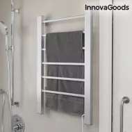 Elektryczny wieszak na ręczniki InnovaGoods 90W, szary (6 drążków)