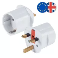 Adapter przejściówka na angielskie gniazdko