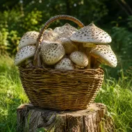 Grzybów – czubajka kania 