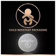 Lithium button cell battery DURACELL DRB2032 CR2032 3V