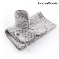 Poduszka elektryczna na szyję, ramiona i plecy InnovaGoods 60x90 cm, 100W - szara