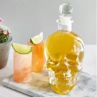 Karafka o wyglądzie kryształowej czaszki - 400 ml