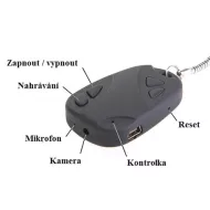Kamera szpiegowska Micro w kształcie breloku