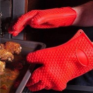 Silikonowe rękawice kuchenne