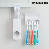 Dozownik pasty do zębów z uchwytem na szczoteczki InnovaGoods