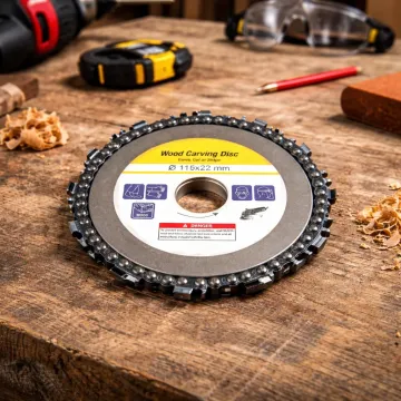Łańcuchowa tarcza tnąca do drewna – 115 x 22 mm
