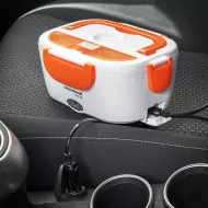 Samochodowy podgrzewacz do żywności - 40 W - 12 V - biało-pomarańczowy - InnovaGoods