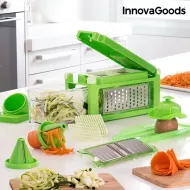 Nóż i tarka do warzyw 8w1 z przepisami InnovaGoods