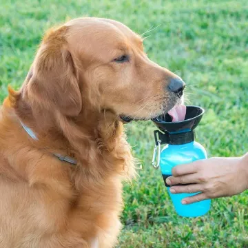 Podróżna butelka na wodę dla psów - 500 ml