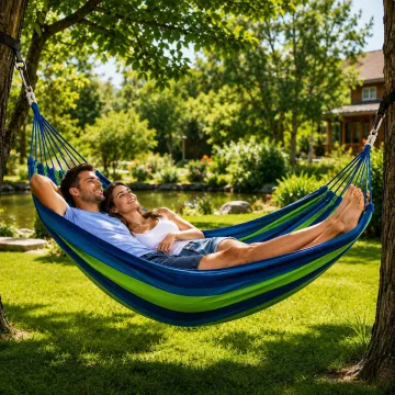 Hamak ogrodowy Relax dla 2 osób