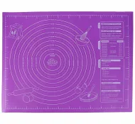 Silikonowa mata kuchenna 60 x 46 cm – fioletowa