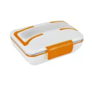 Elektryczny pojemnik na lunch YY-3266, 40 W - biało-pomarańczowy