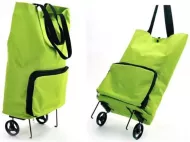 Skládací nákupní taška - zelená