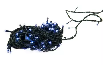 Oświetlenie zewnętrzne LED - białe - 15 m - 100 diod