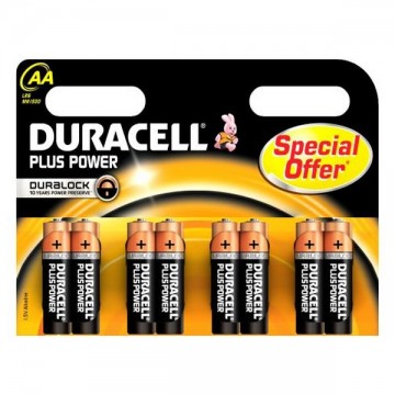 DURACELL Plus Power DURLR6P8B, LR6, 1.5V, 4x AA baterie alkaliczne DURACELL Plus Power DURLR6P8B, LR6, 1.5V, 4x AA baterie alkaliczne