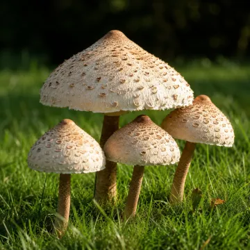 Grzybów – czubajka kania 