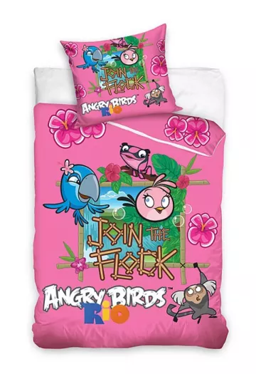 Bieliznia pościelowa Angry Birds Rio