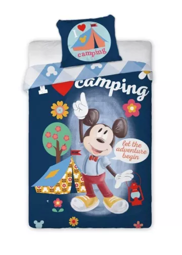 Bieliznia pościelowa Mickey - camping